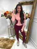 Pink/wine GYM SET