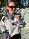 Denim STAR jumper