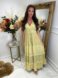 Long BOHO maxi dress
