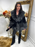 Black LUXE coat