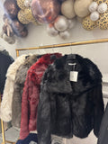 Faux fur jackets