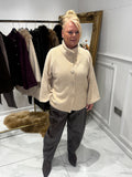 Gold button cardigan