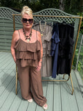 Ruffle “MARNIE ” trouser set