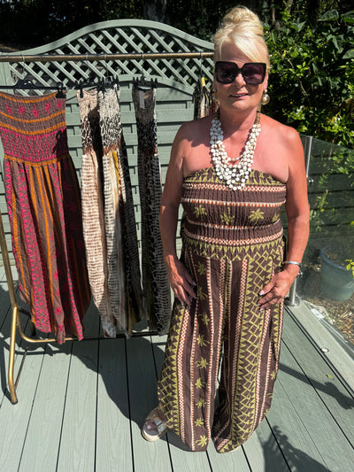 Palm tree jumpsuit