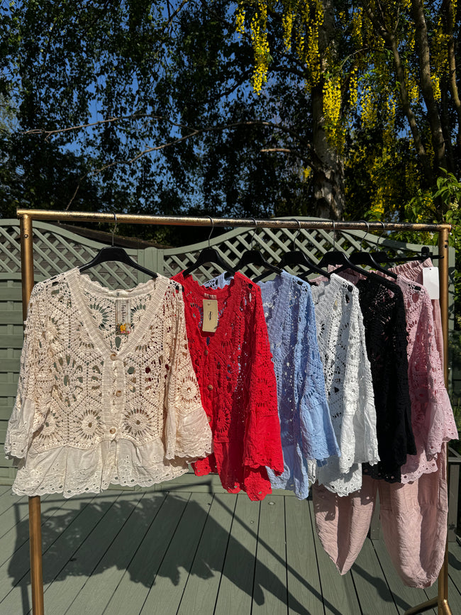 Crochet cardigan