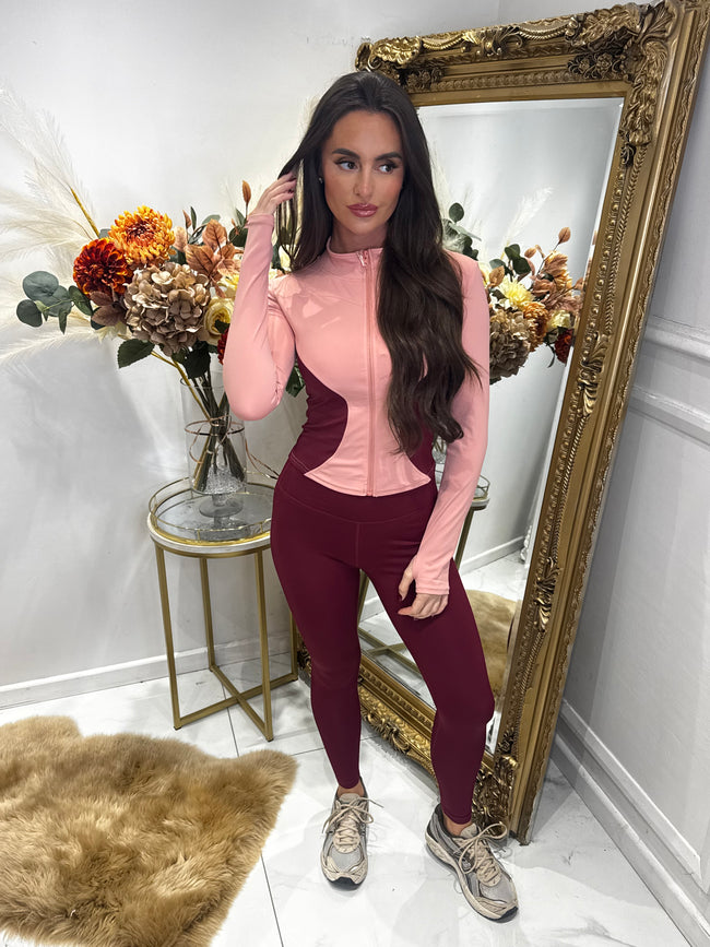 Pink/wine GYM SET