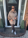 Faux fur NATALIE cardigan