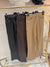 Straight leg PVC trousers