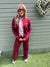 MARY cardigan & trouser set with scarf
