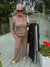 Long sleeve gold button “LULU” tracksuit