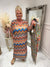 Zig zag BOW BACK DRESS