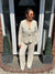 Gold button “FLORENCE” trouser set