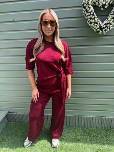 “SAMIE” knot trouser set