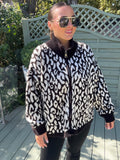 Leopard print cardigan