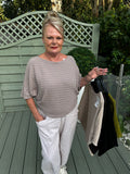 Soft ribbed jumper