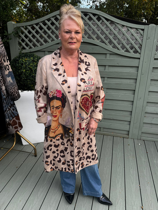 Beige suede FREDA jackets