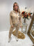 Velour zip “MADDISON” tracksuit