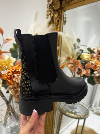 Leopard Chelsea boot