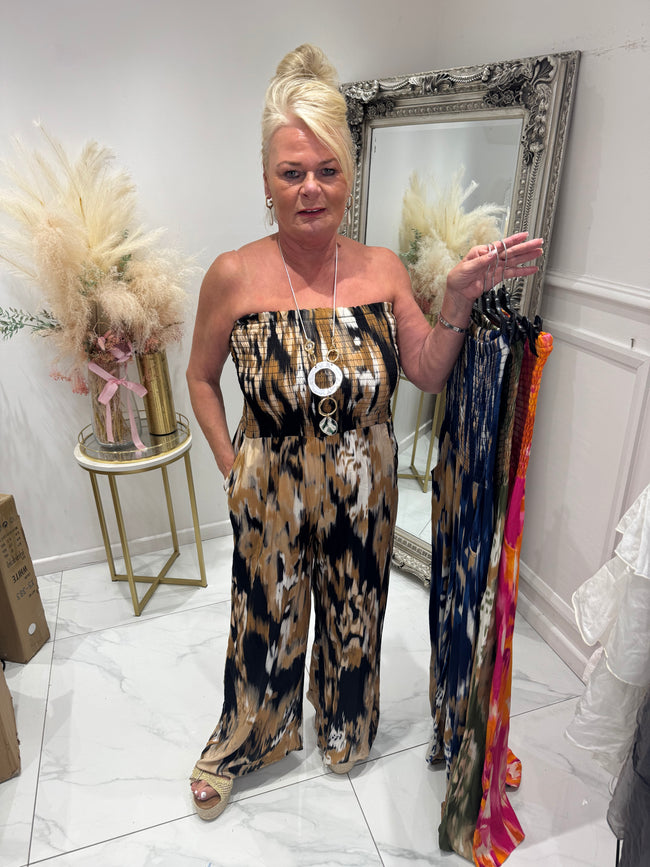 Tie dye jumpsuit