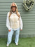 Cream “SYDNEY” shirt & tank top