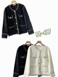 CINDERELLA pearl cardigan