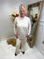 Heart embroidery tracksuit