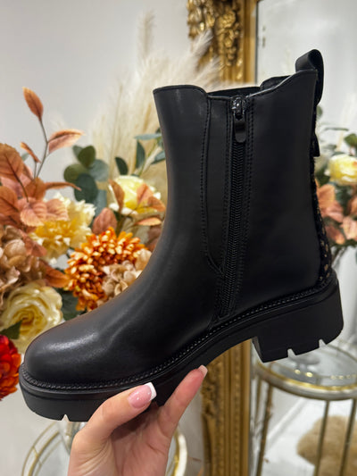 Leopard Chelsea boot