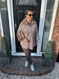 Faux fur NATALIE cardigan