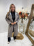 Mocha trenchcoat with hood