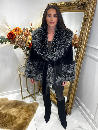 Black LUXE coat