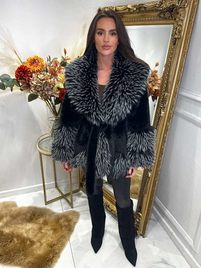 Black LUXE coat