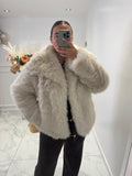 Faux fur jackets