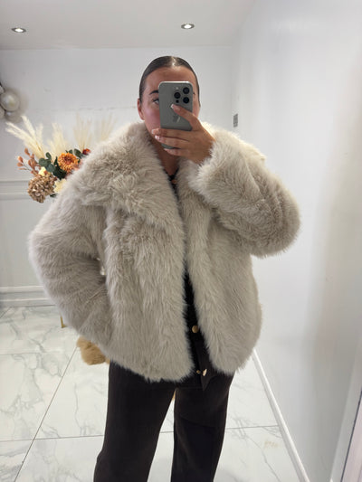Faux fur jackets