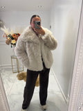 Faux fur jackets