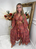 PAISLEY RARA skirt set