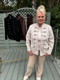 Suede Miltary jacket