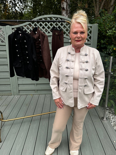 Suede Miltary jacket