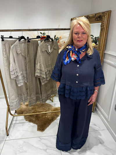 LOTTIE lining trouser set