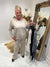 Plain round neck tracksuit