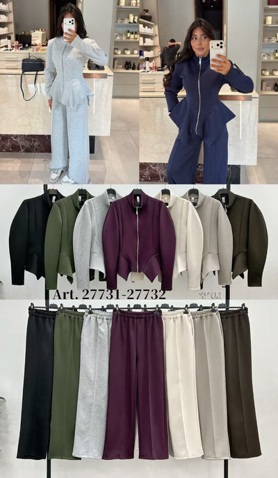 Peplum “LULU” tracksuit
