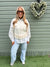 Cream NANCY shirt & tank top set