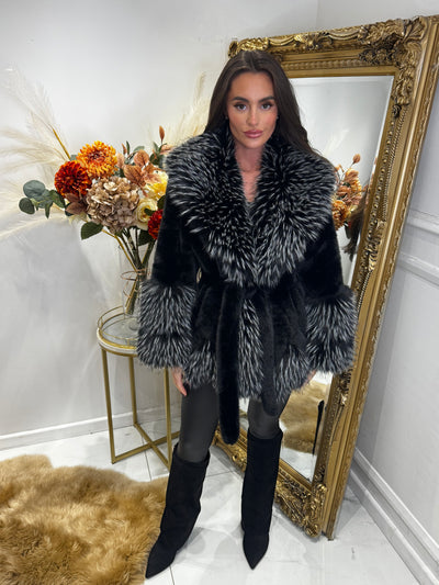 Black LUXE coat