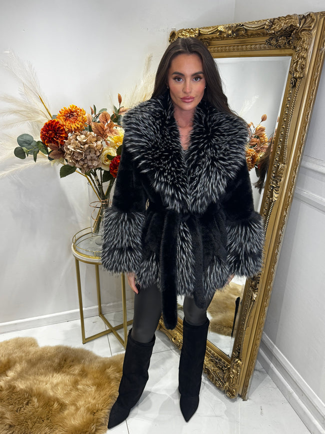Black LUXE coat