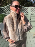 Beige BAMBI waistcoat