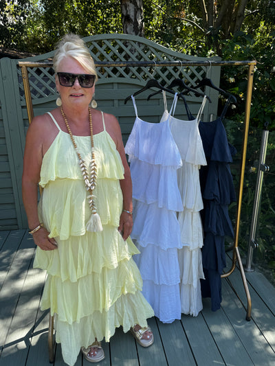 Ruffle RHEA dress