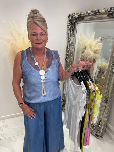 Lace vests