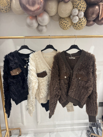 Fluffy Courtney cardigan