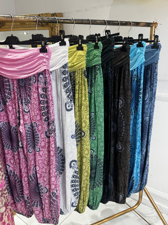 PAISLEY hareem trousers