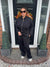 Black 2 pocket tracksuit